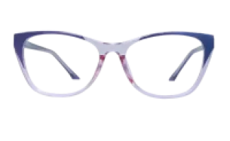 Transparent Blue Acetate Ladies