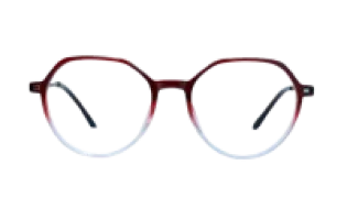 Acetate Brown & Blue Metal