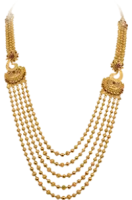 Multi-Layer Gold Beaded Haram
