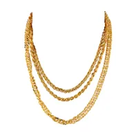 Men’s Multi-Layer Gold Chain