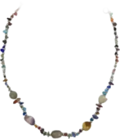 Multicolor Agate Stone Necklace Set for Women