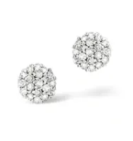 Diamond Cluster Studs