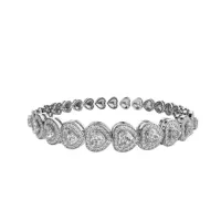 Diamond Heart Bracelet