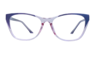 Transparent Blue Acetate Ladies